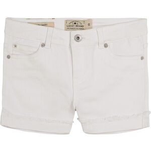 Lucky Brand Girls Cuffed Jean Shorts, Stretch Denim size 14
